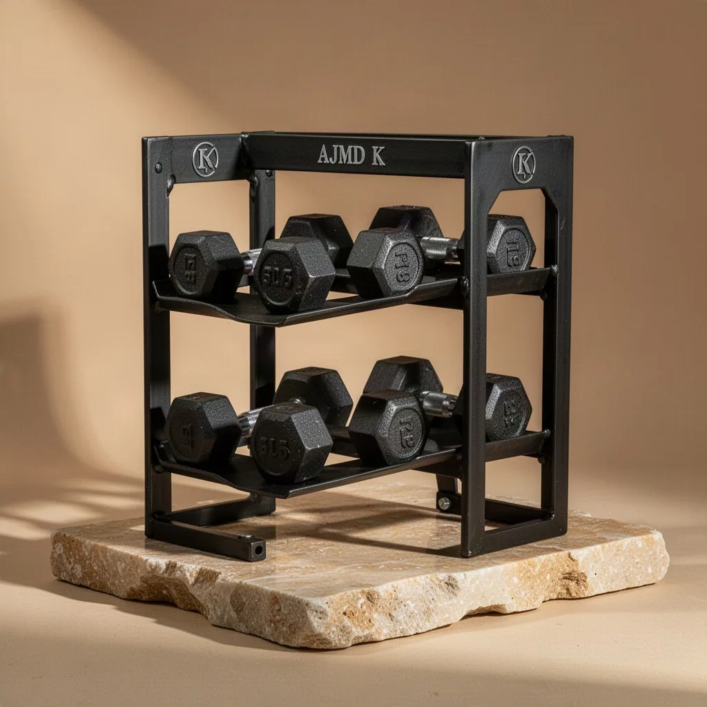 AJMD K Cold-Rolled Steel Dumbbell Rack
