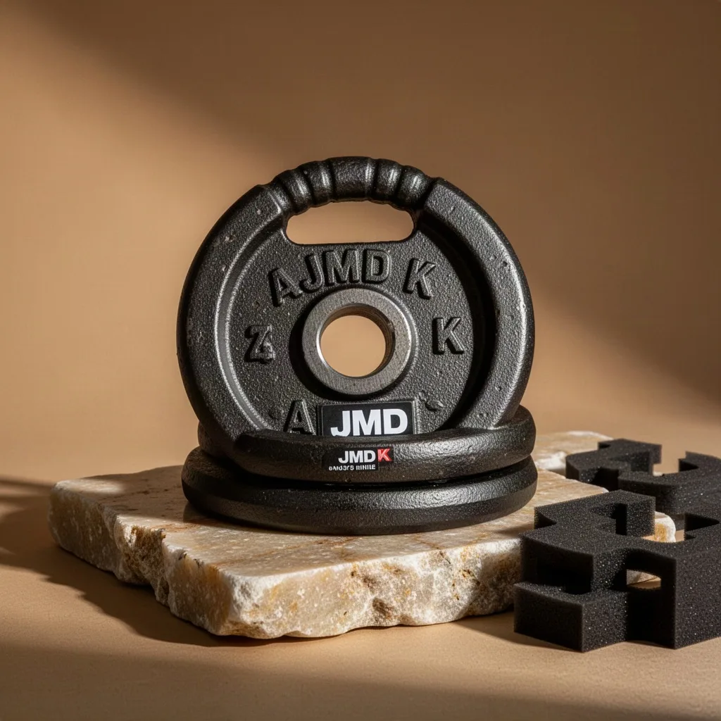 AJMD K Standard Cast Iron Weight Plate Pair